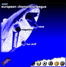 Snickers European and World Cup websites 1997-8