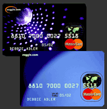 zoggle.com debit card designs