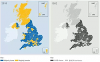 EU Referendum Results 2016 vs. Mad Cow Disease Outbreak Areas 1992.png