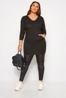 LIMITED_COLLECTION_Black_Ribbed_Hoodie_Dress_212276_7542.jpg