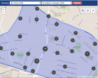 Crime hotspots Streatham Hill.png