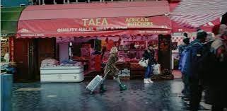 Last Christmas at Brixton street market - filming location