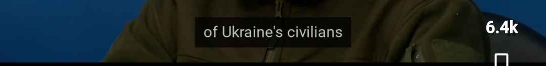 of Ukraine's civilians