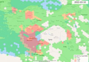 Bad GNSS, 10 March 2022 (Eastern Med/Middle East).