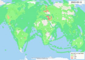 Bad GNSS, 11 March 2022 (Global).