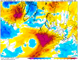 ECM op 00z10Jun2022 850hPa temperature anomaly (18z17Jun2022).