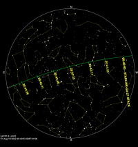 Starlink 4-27 first pass, 2040BST 19Aug2022, London UK.