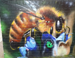 bumblebee street mural