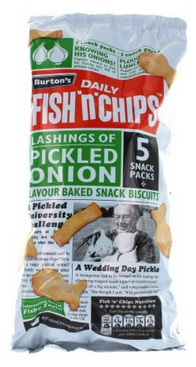 multipack of fish n' chips crisps