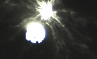 LICIACube raw impact image.