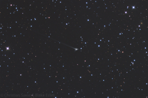 Didymos imaged last night from Chile with a relatively small 60cm telescope. Clear debris tail evident.