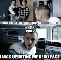 LOVE:HATE - NIDGE - LOCKED DOOR UPDATING ME BEBO PAGE.jpg