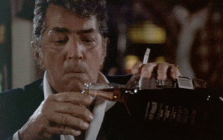 BRISTLEKRS - DEAN MARTIN DRINKING - THAT'S AMORE.gif