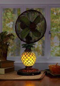 Deco-Breeze-23-Brown-Green-Pedestal-Table-Fan-With-Mosaic-Glass-Pineapple-Lamp-4.jpg