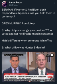 twat wanting biden to be impeached for no apparent reason