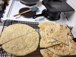 Big pile of tattie scones