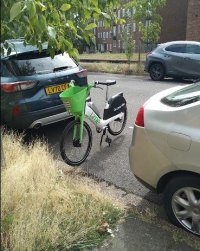 Bike.Lime.parkedOnRoad.2024-08-13.JPG