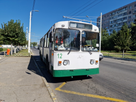 Tiraspol trolley bus.