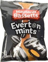 Maynard Bassett Everton Mints. Inedible to Liverpool fans. 