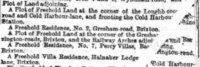 London Evening Standard April 12, 1866 LOTS FOR SALE HALNAKER LODGE.JPG