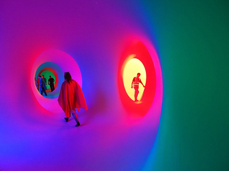 In photos: the incredible labyrinth of polychromatic tunnels at Colourscape, Clapham Common, Sept 2022