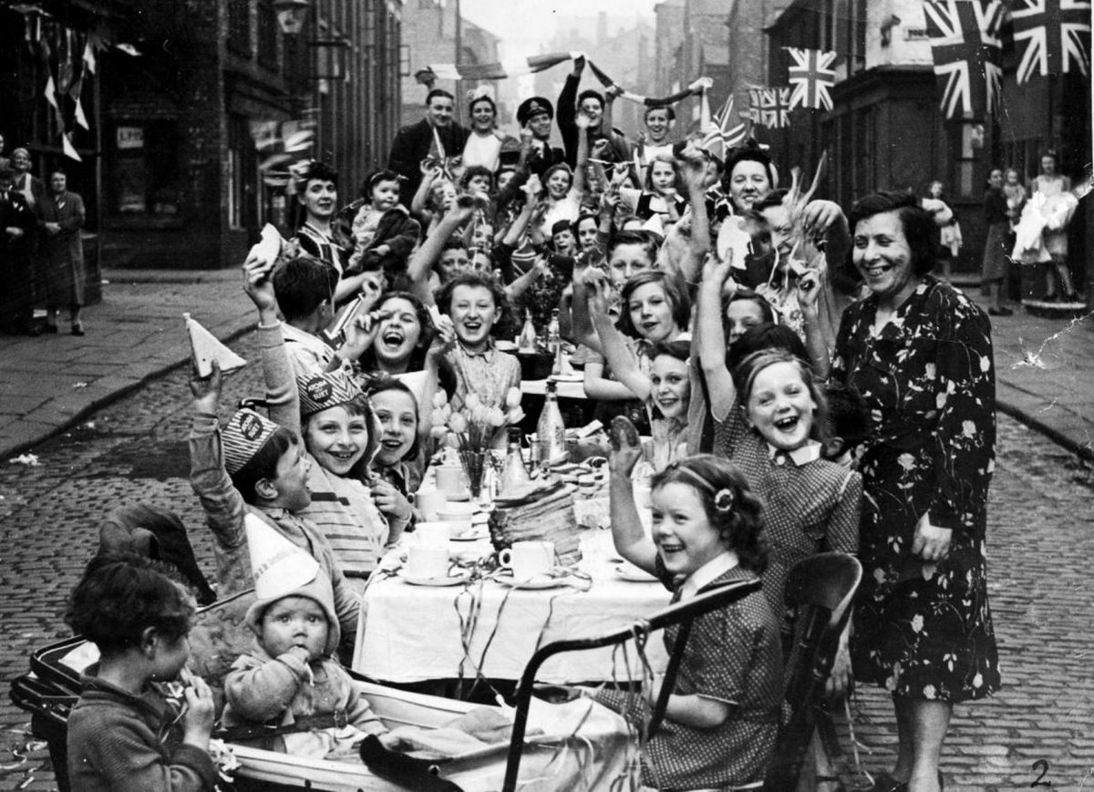 VE Day in Manchester