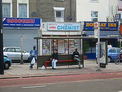 Bus shelter 222, Brixton Hill, Brixton