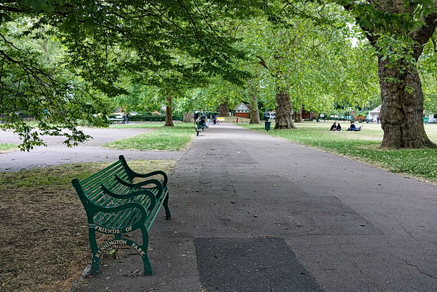 In photos: the open spaces and flower garden of Kennington Park, south London