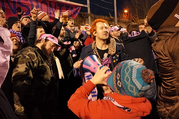 It's six wins in a row as Dulwich Hamlet defeat Billericay Town 2-1 at Champion Hill, 10th January 2015