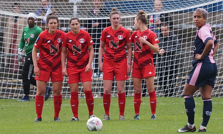 Dulwich Hamlet heartbreak as women's team lose 0-1 to Orient in FA Cup clash, Sunday 18th Oct 2020