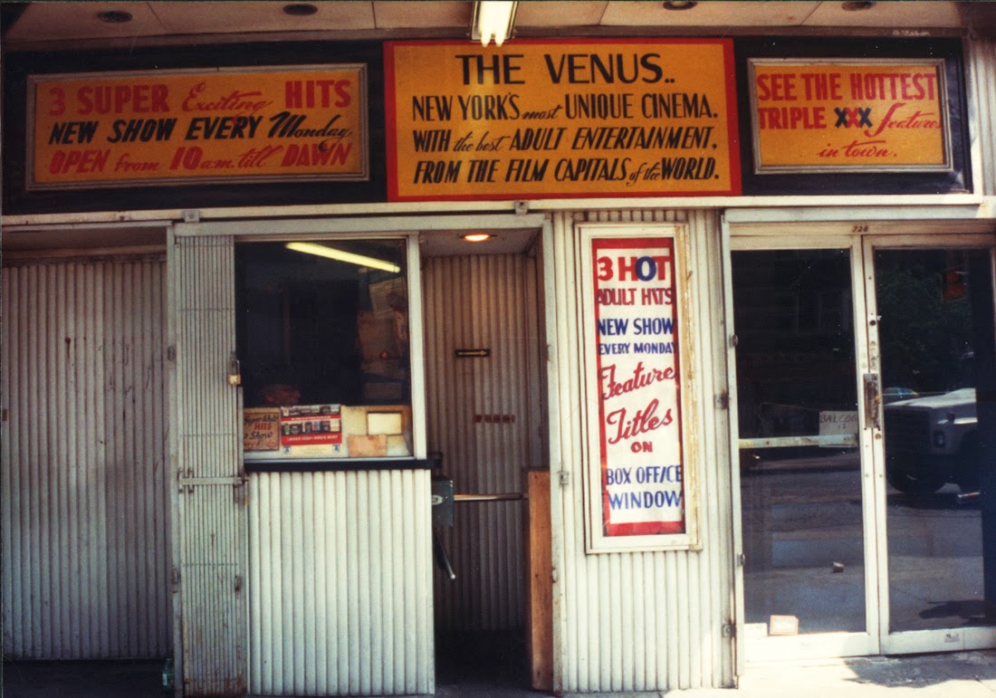 New York 42nd Street in the 1980s