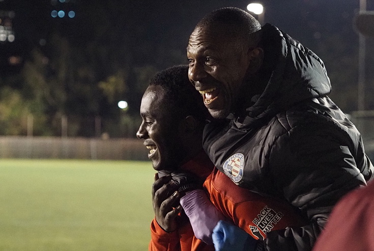 In photos: Five goal thriller at Peckham Town win 3-2 away at Bermondsey Town, Tues 10th Oct 2023