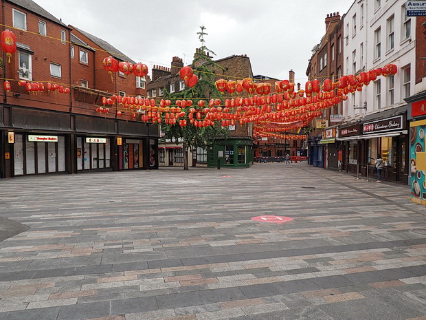 Deserted London: the empty streets of Soho, Leicester Square, Piccadilly Circus and Trafalgar Square, June 2020 