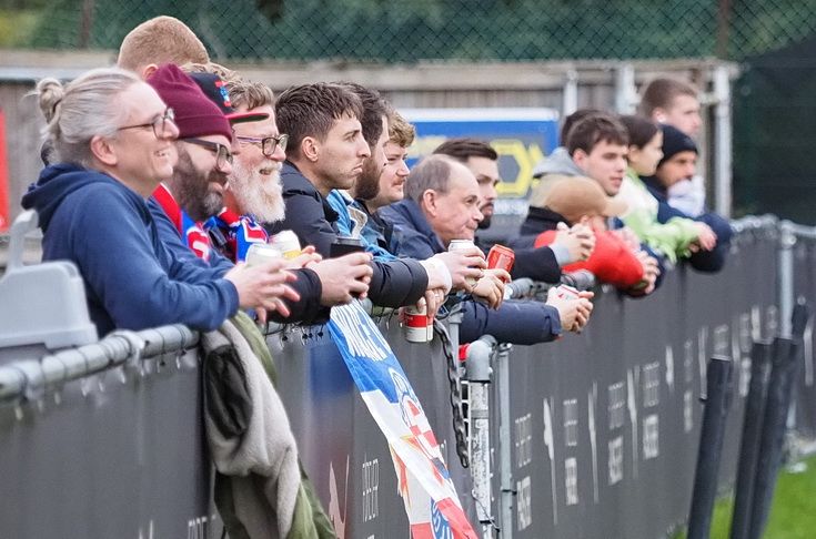 In photos: Peckham Town battle out a 0-0 draw with Fleetdown United, Sat 17th Feb 2024