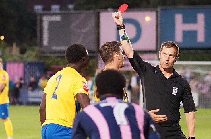 In photos: Dulwich Hamlet make it 4-1 against Canvey Island as Champion Hill ramps up the volume, Tues 15th August 2023