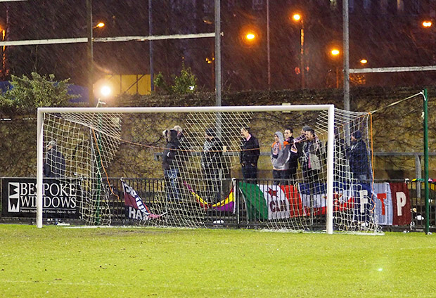 Dulwich Hamlet go top of the league after storm battered five-goal thriller with Harrow