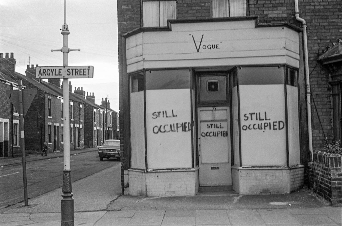 Still Occupied, Vogue, Argyle St, Hull, 1979