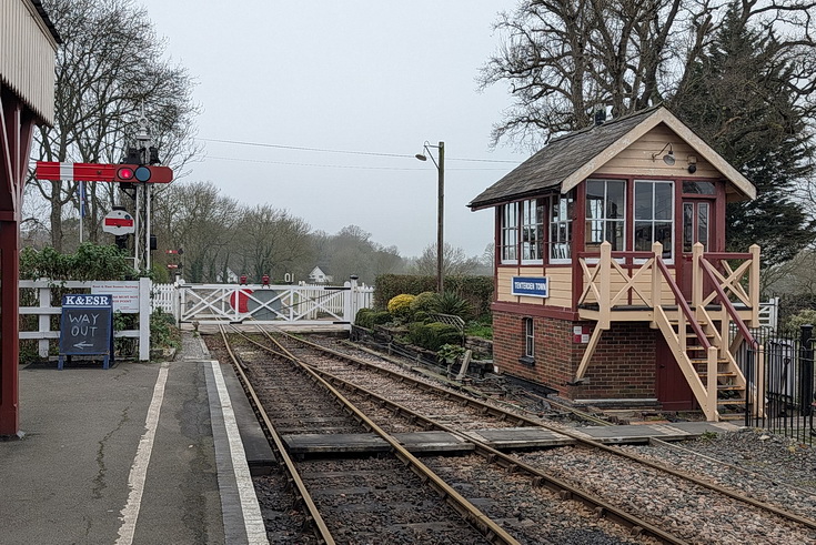 In photos: Tenterden Town railway station and the wonderful Old Dairy Taproom 