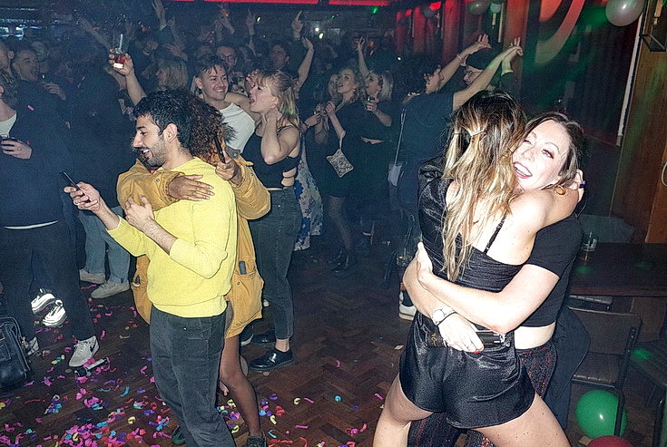 In photos: Brixton Buzz New Year's Eve party at the Effra Social, Brixton