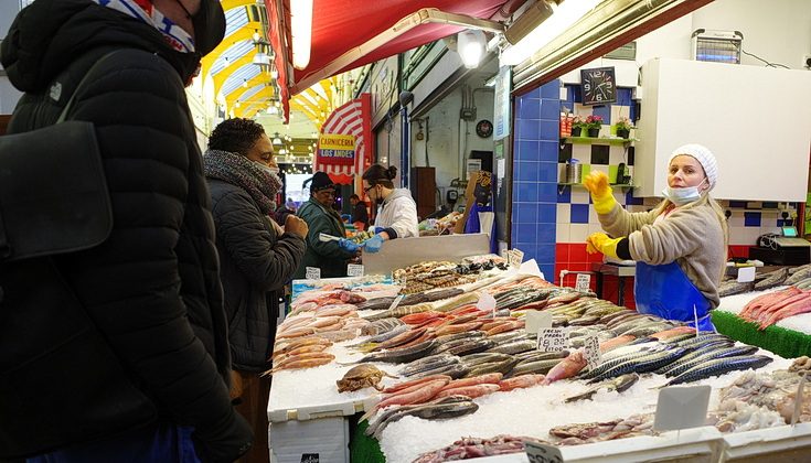 In photos: Brixton Village traders struggle to survive as the lockdown bites, Jan 2021