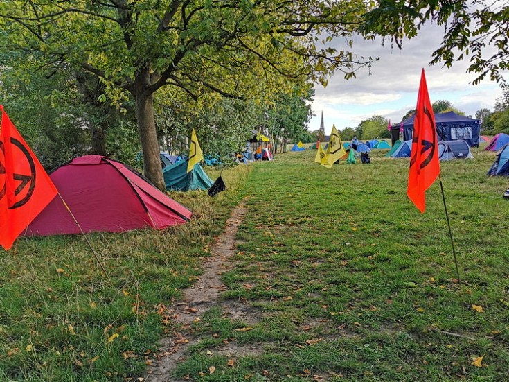 In photos: another look at the controversial Extinction Rebellion camp in Brockwell Park