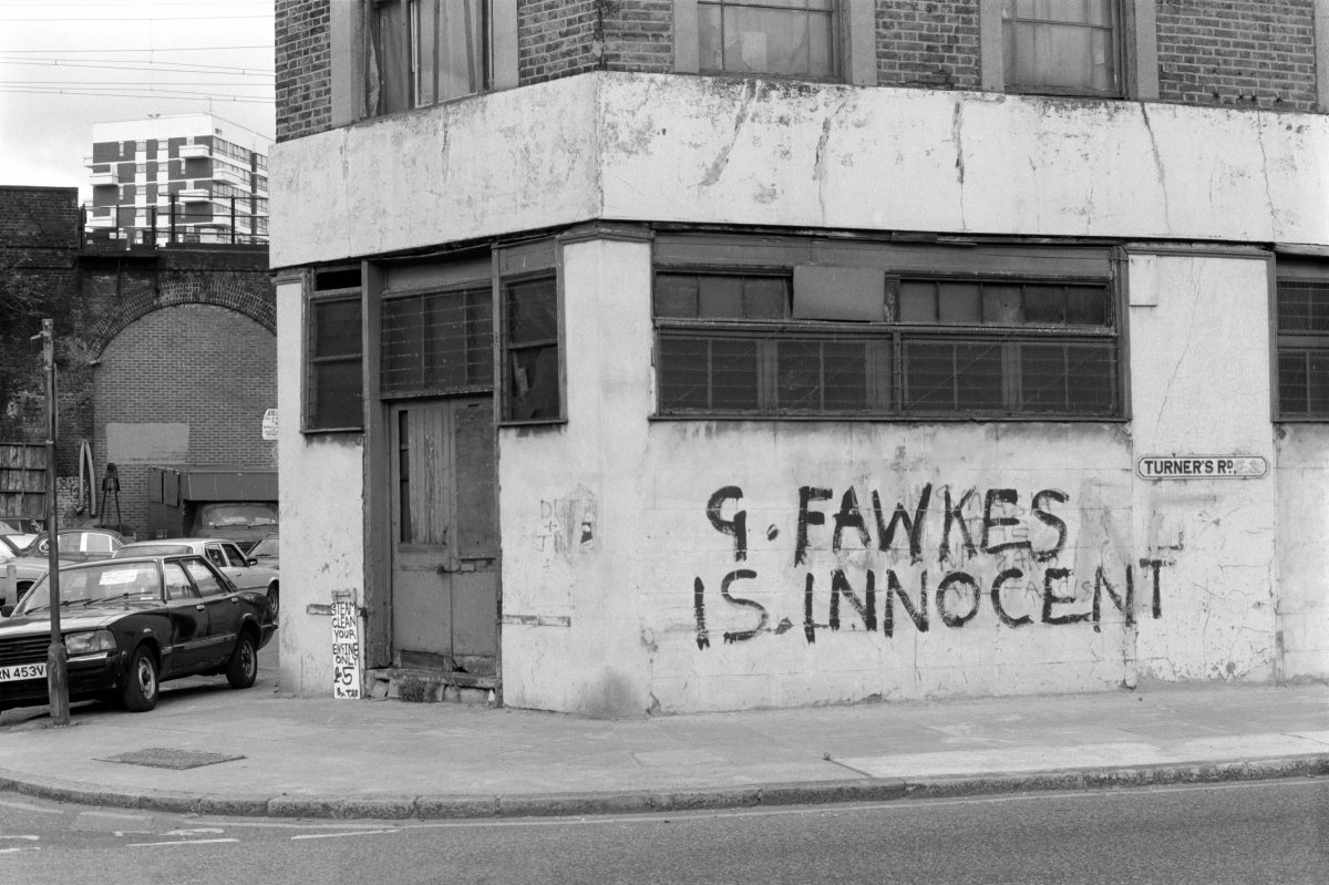 London graffiti 1980s