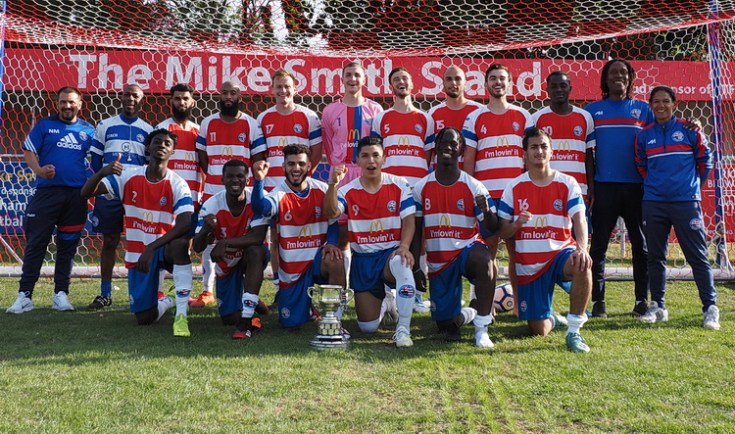 In photos: Peckham Town roll over Ide Hill in a 3-1 home win, Sat 12th Sept 2020 