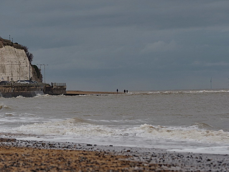 Architecture, great bars, the beach and the harbour: fifty photographs of Ramsgate Kent in winter