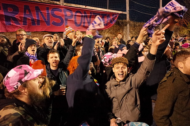 It's six wins in a row as Dulwich Hamlet defeat Billericay Town 2-1 at Champion Hill, 10th January 2015