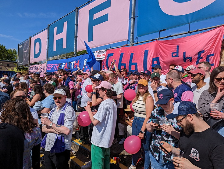 In photos: Heartbreak as Dulwich Hamlet are relegated on the final game of the season, Sat 29th April 2023