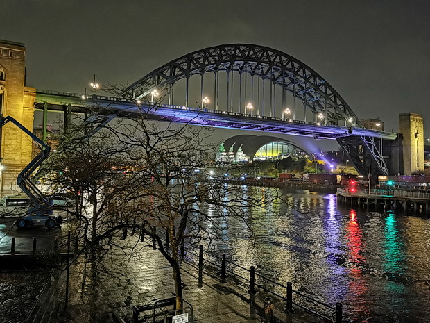 Newcastle photos: Millennium and other bridges, rain and street scenes