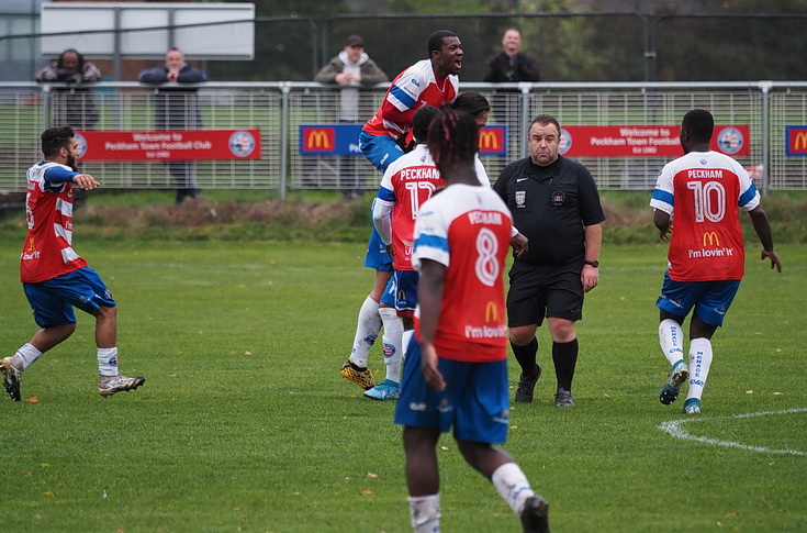 Peckham Town cruise past Otford United with 4-1 home victory, Sat 24th Oct 2020