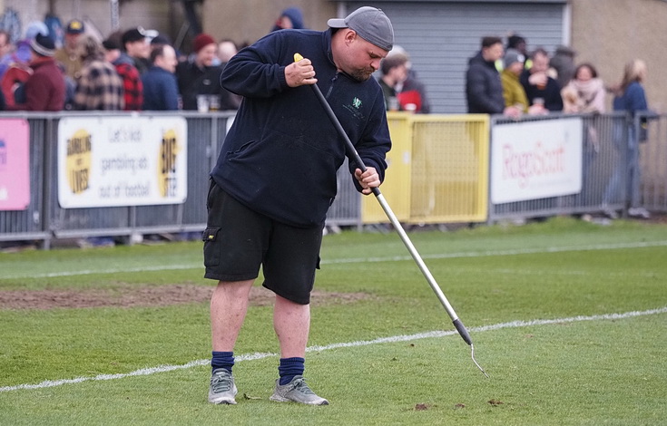 In photos: Dulwich Hamlet grind out a dull 0-0 draw against Whitehawk, Sat 9th Mar 2024