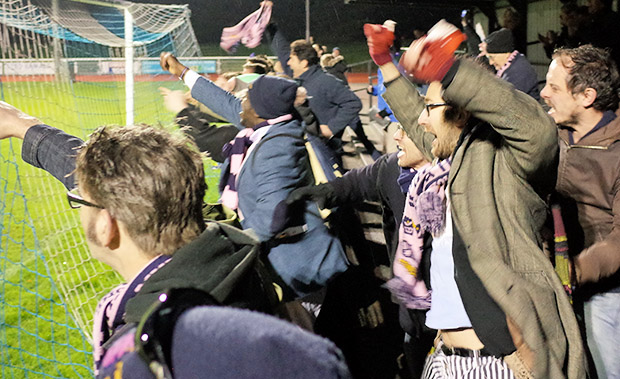 Enfield Town 3 Dulwich Hamlet 4, Enfield, north London, Saturday 23rd November 2013